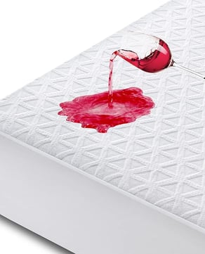 This noiseless, breathable mattress protector is what we use across our beds at Bienvenido Big Bend to help keep mattresses clean, cool, and comfortable. Its waterproof backing helps protect against spills and stains, while the smooth 3D air fabric adds a soft, breathable layer without the crinkly feel.