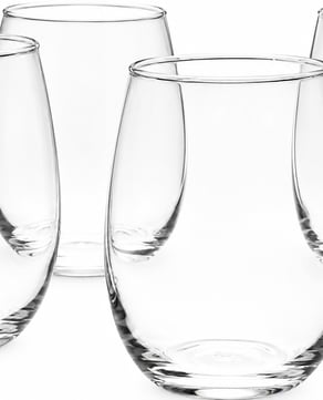 Perfect for sipping wine on the patio at sunset or enjoying a cozy night in, these stemless wine glasses are a staple in our vacation homes. Guests often comment on their simple elegance, comfortable feel, and durability. Dishwasher safe and beautifully designed, they're a favorite for good reason.