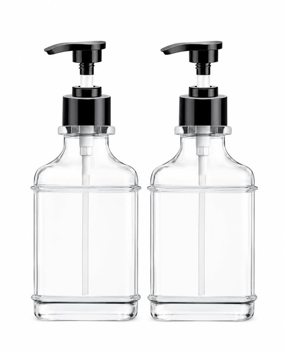 Guests often comment on the clean, modern look of these soap dispensers in our kitchens and bathrooms. Made from durable BPA-free plastic with leakproof pumps and waterproof labels, they're refillable, rust-resistant, and designed to bring a polished touch to everyday essentials.