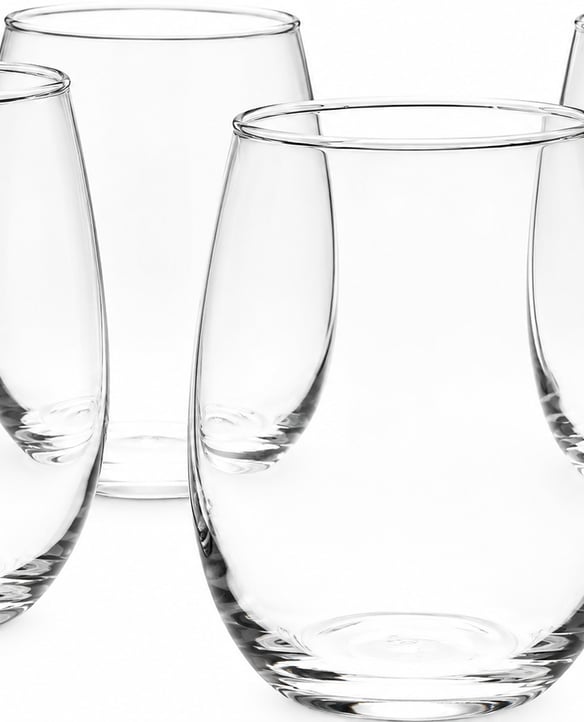 Perfect for sipping wine on the patio at sunset or enjoying a cozy night in, these stemless wine glasses are a staple in our vacation homes. Guests often comment on their simple elegance, comfortable feel, and durability. Dishwasher safe and beautifully designed, they're a favorite for good reason.